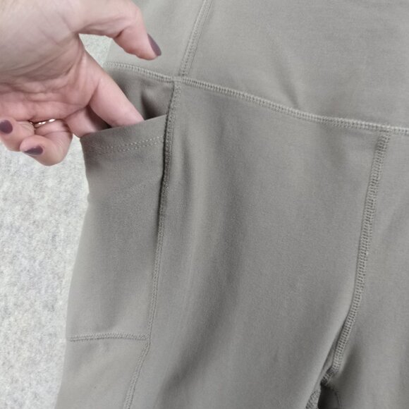 Mondetta Performance Luxury Womens Taupe Leggings - Picture 3 of 7